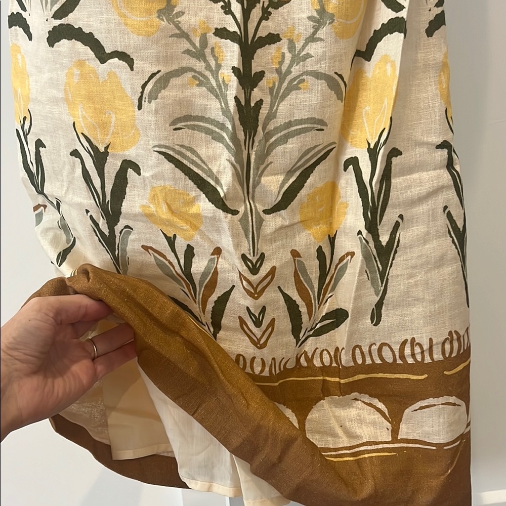 Floral Print Dress with Spaghetti Straps - Picture 3 of 3